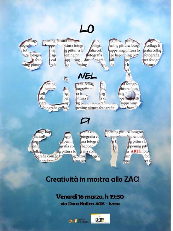 LO STRAPPO NEL CIELO DI CARTA ZAC!